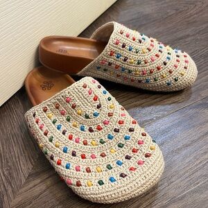 The Sak Bolinas Clog - Colorful Beaded Slip-On Mules